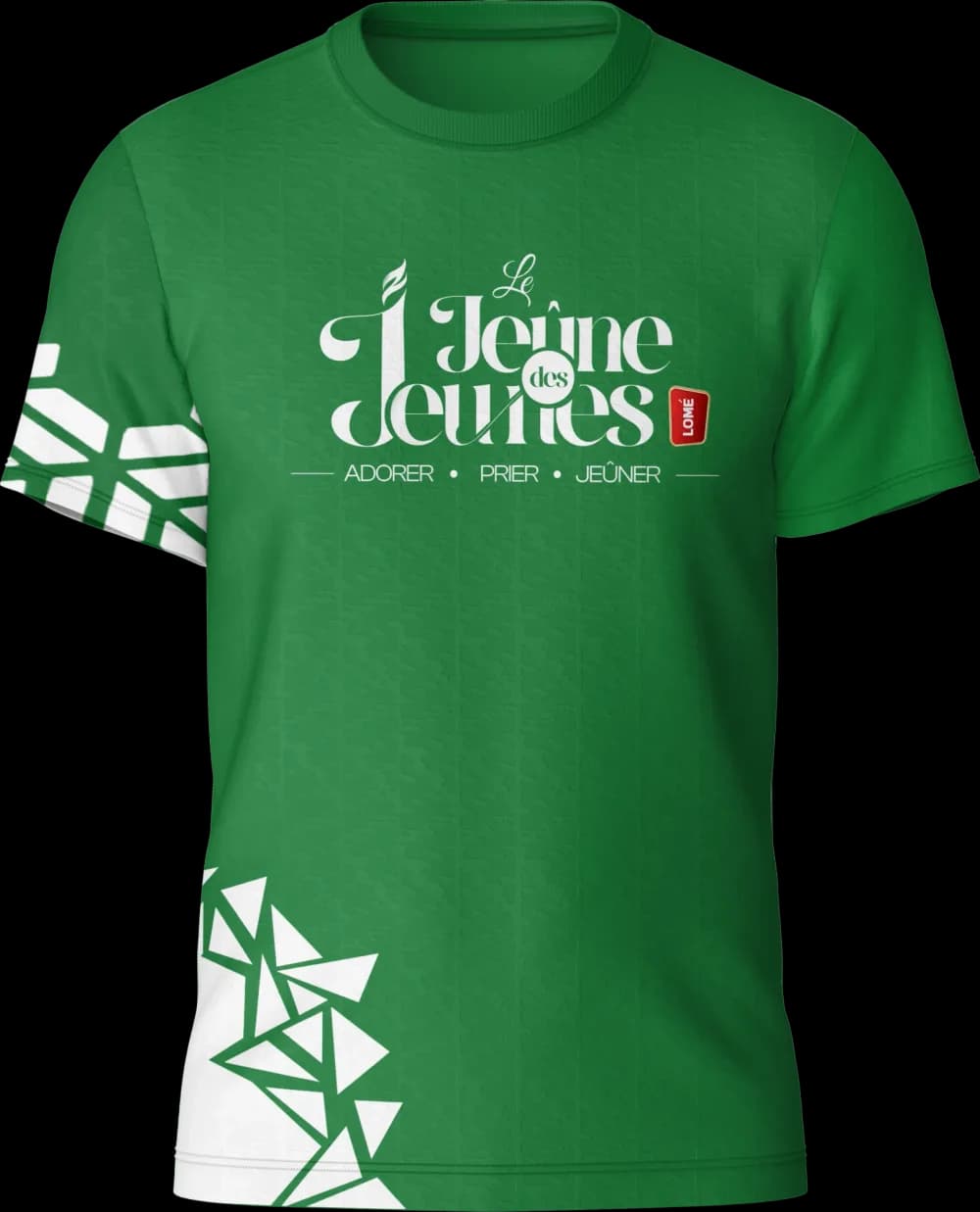 T-shirt Le Jeûne des Jeunes, modèle officiel, coloris vert