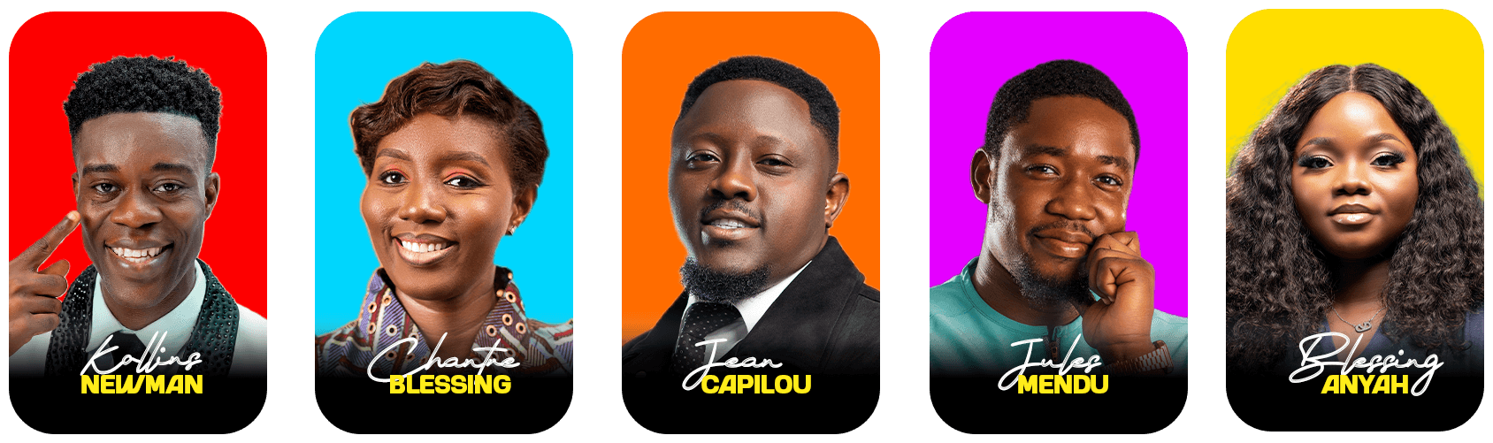 Artistes invités : Kollins Newman, Chantre Blessing, Jean Capilou, Jules Mendu, Blessing Anyah